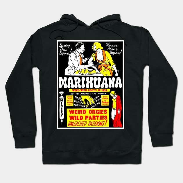 Marihuana Exploitation Hoodie by ZippyFraggle1